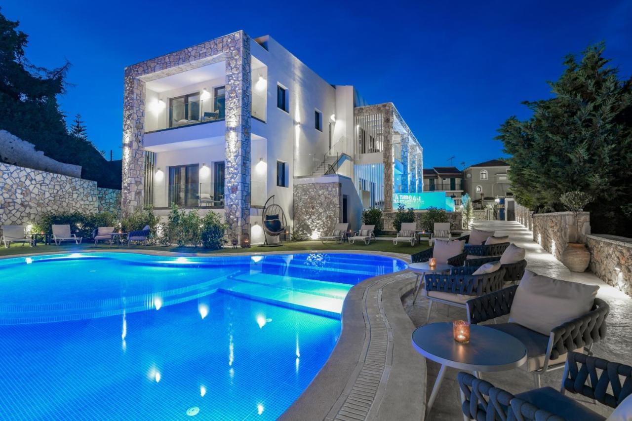 Lagoon Luxury Suites Vasilikí Buitenkant foto