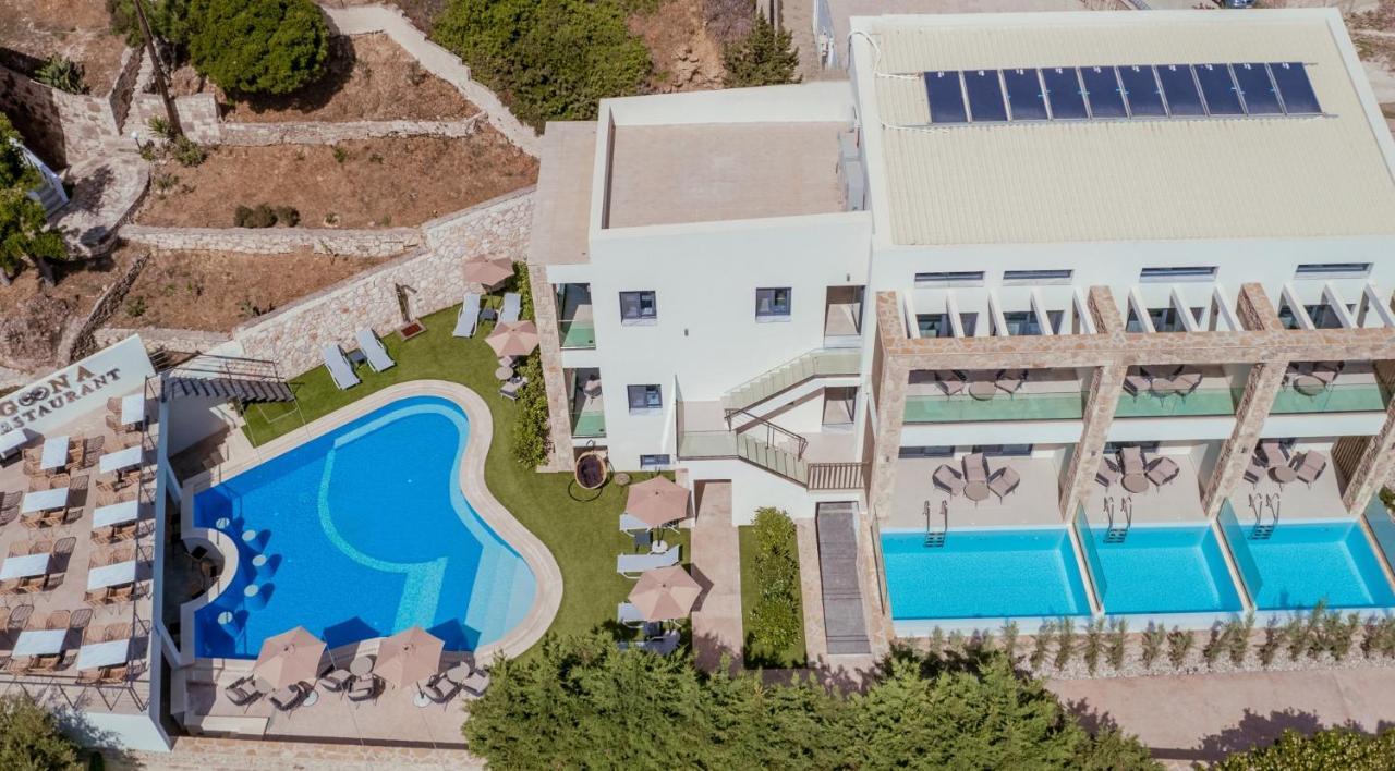 Lagoon Luxury Suites Vasilikí Buitenkant foto