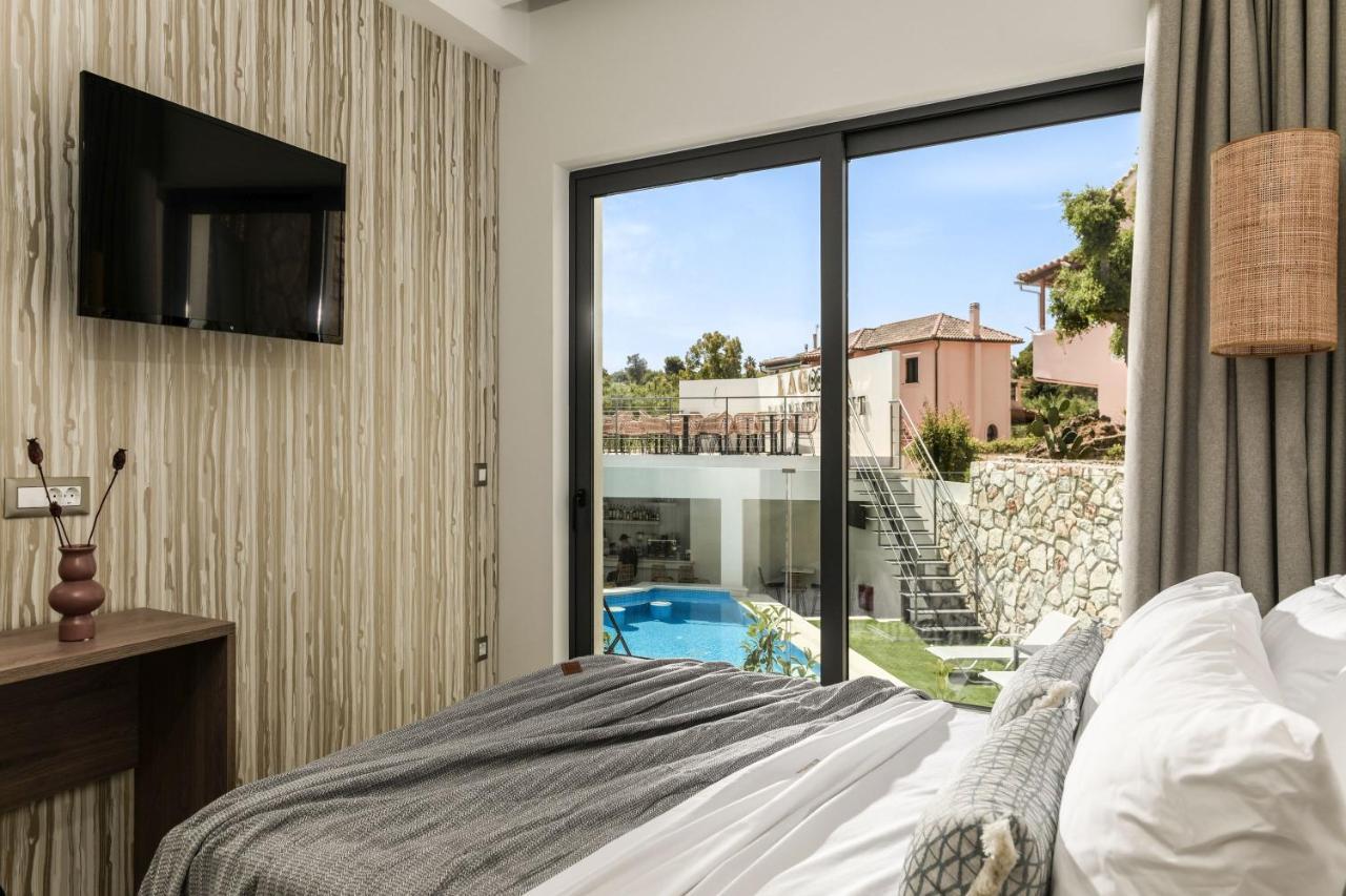 Lagoon Luxury Suites Vasilikí Buitenkant foto